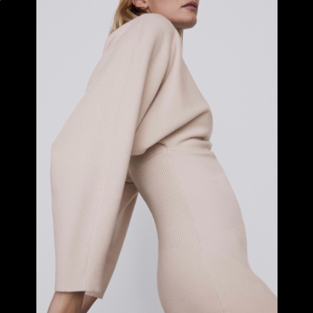 Zara Knit sweater Dress